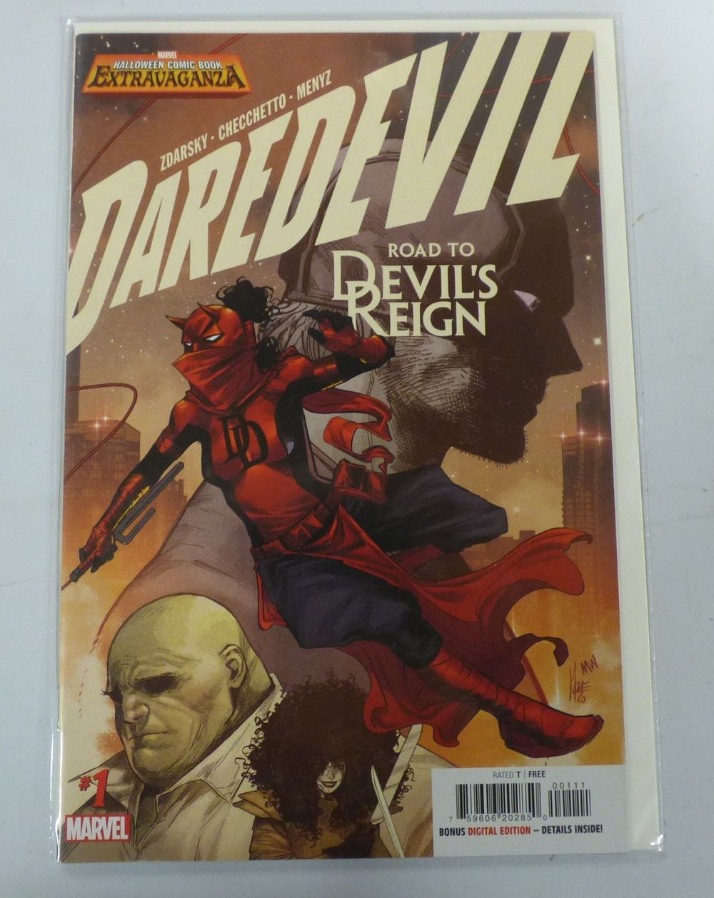 Lot 343: A Marvel Comic Book: Daredevil Halloween Extravaganza #1 (2021)