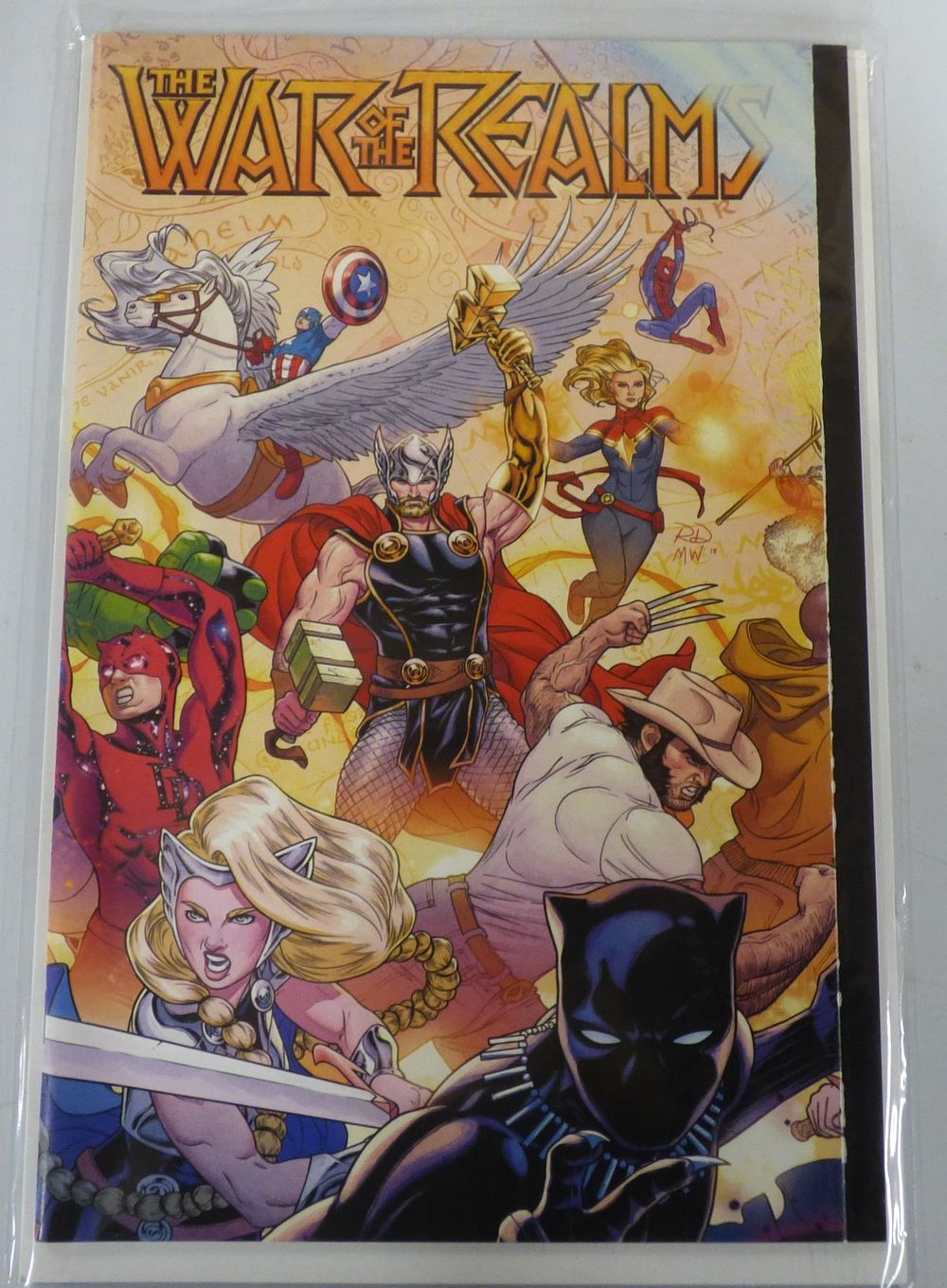 Lot 357: A Marvel Comics 'The War of the Realms' Comic Book