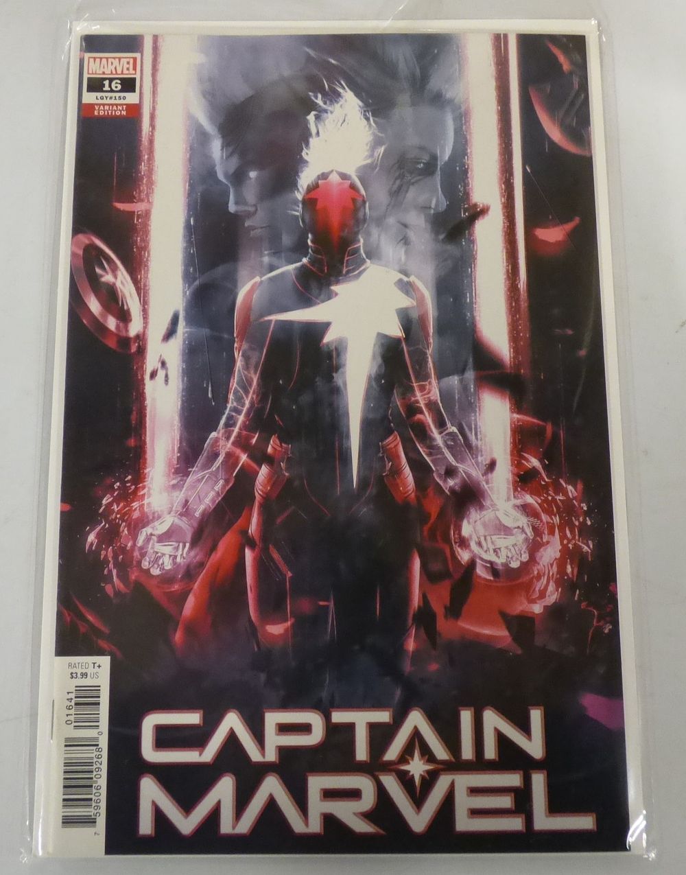 Lot 359: Marvel Captain Marvel #16 BossLogic Variant Comic Book