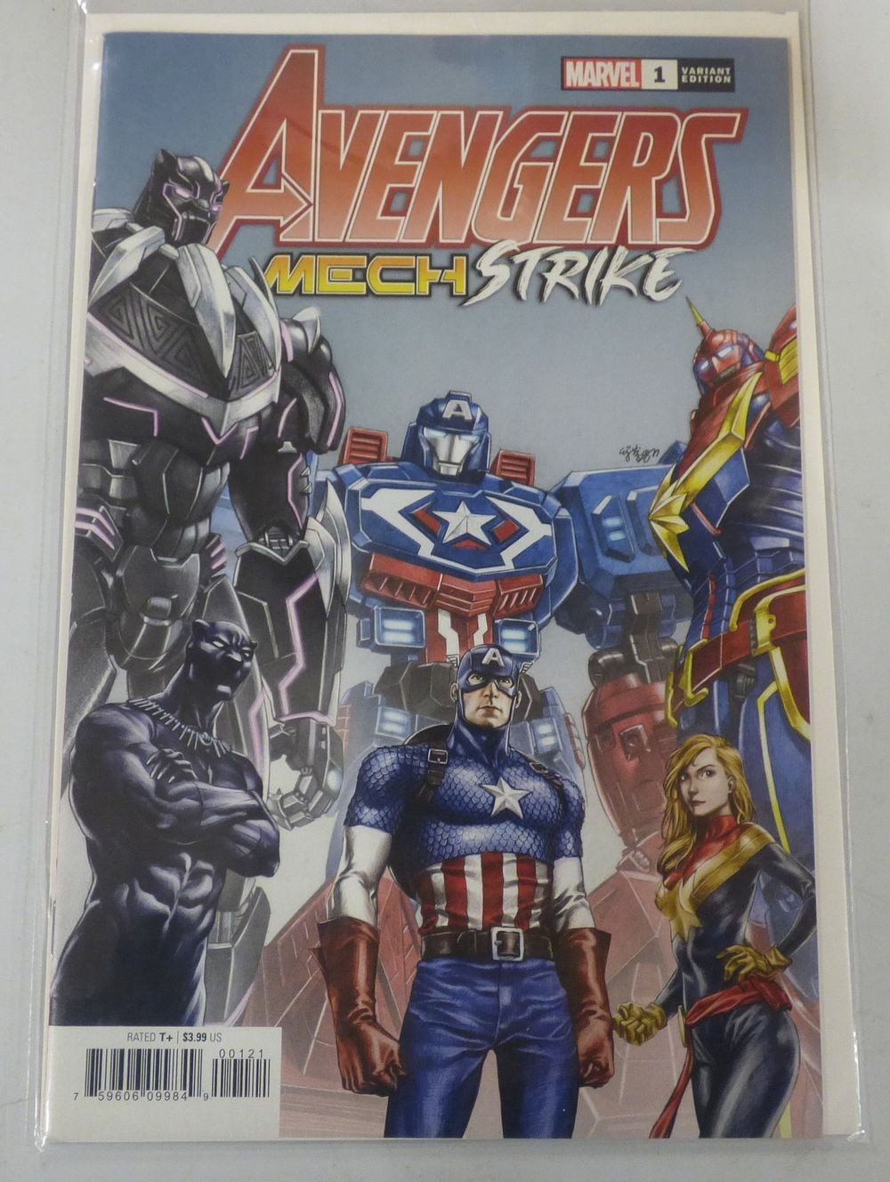 Lot 360: MARVEL AVENGERS MECH STRIKE #1 Variant Edition Comic Book