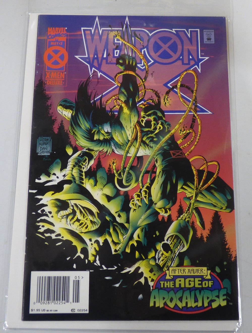 Lot 361: A Marvel Comics Weapon X-Men Deluxe Comic Book