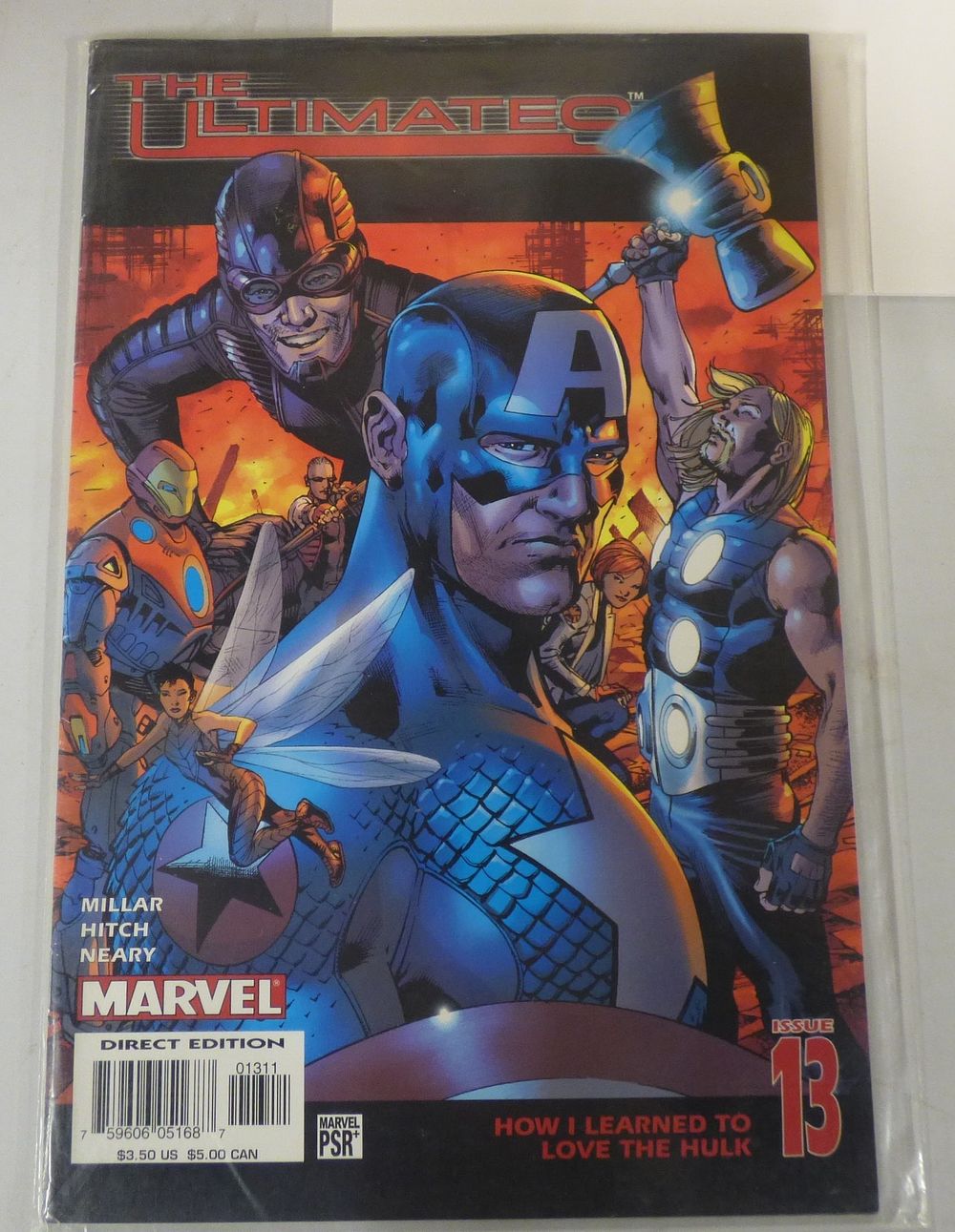 Lot 373: The Ultimates #13 Marvel Comic by Millar and Hitch