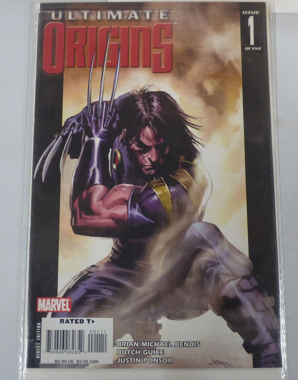 Lot 376: A Marvel Ultimate Origins Issue 1 Comic Book
