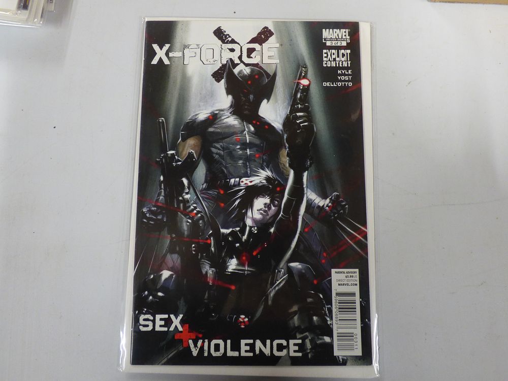 Lot 382: Marvel X-Force: Sex + Violence Comic Book, Issue 3