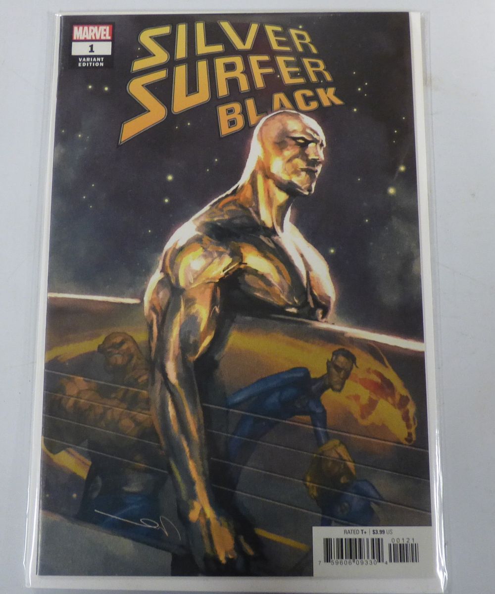 Lot 386: Marvel Silver Surfer Black #1 Variant Edition Comic Book