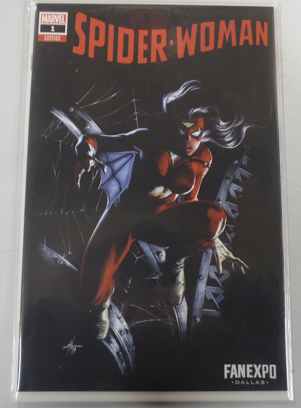 Lot 388: Marvel Spider-Woman #1 Variant Dell'Otto Fanexpo Dallas Comic Book