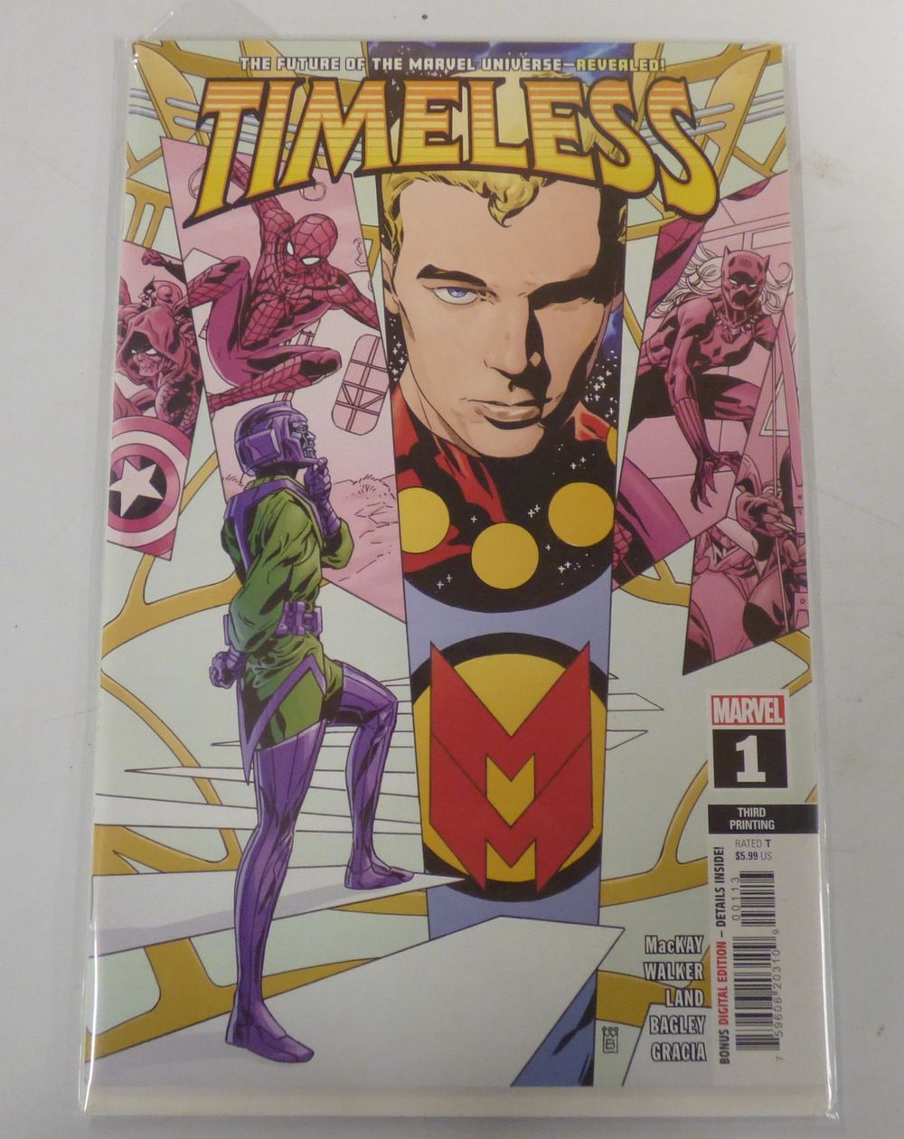 Lot 395: Marvel Timeless Issue #1 Third Printing Comic Book