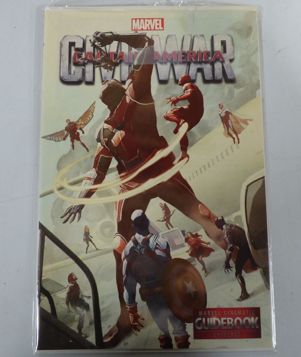 Lot 408: Marvel Captain America Civil War Cinematic Guidebook