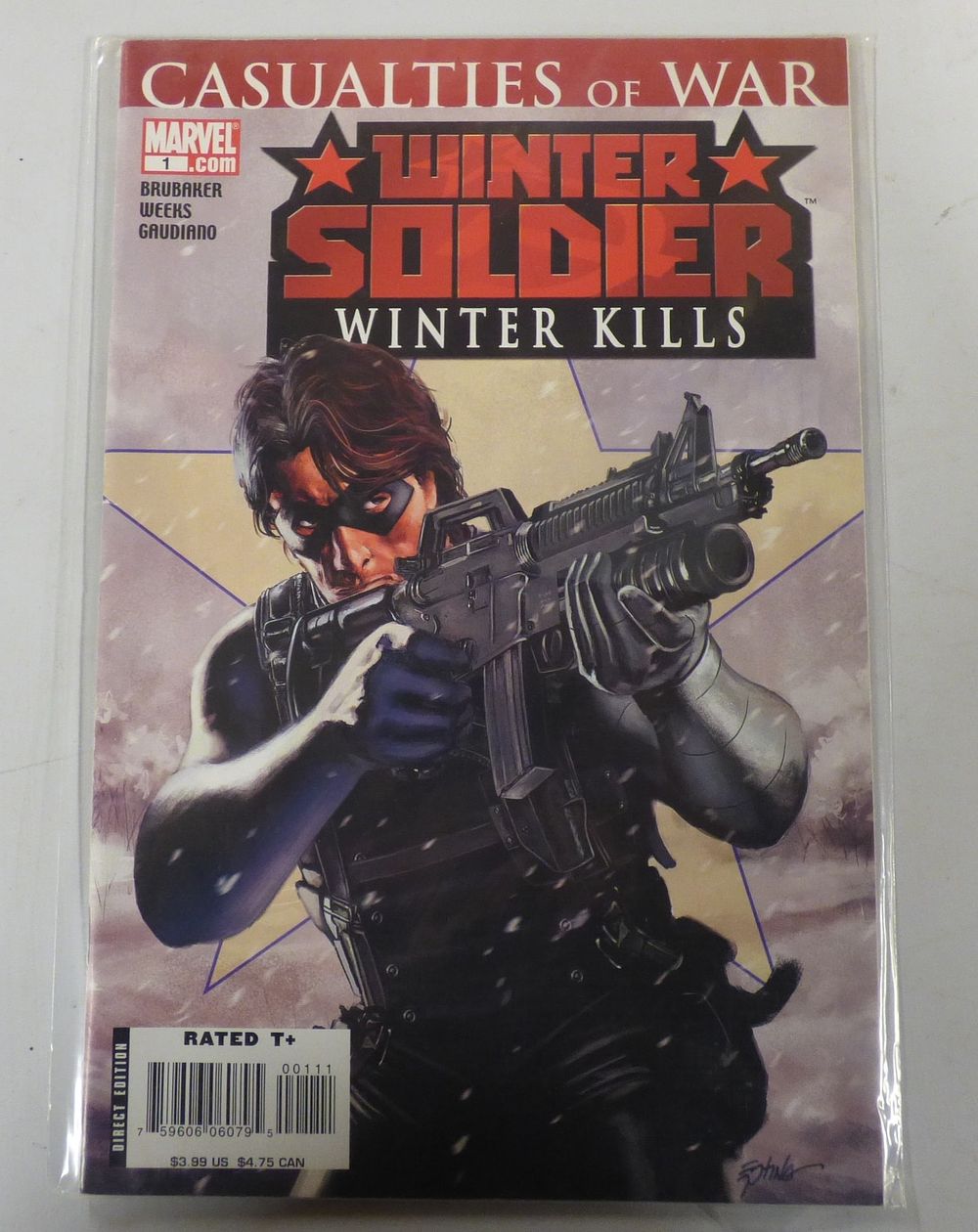 Lot 414: Marvel Comics Casualties of War Winter Soldier Winter Kills