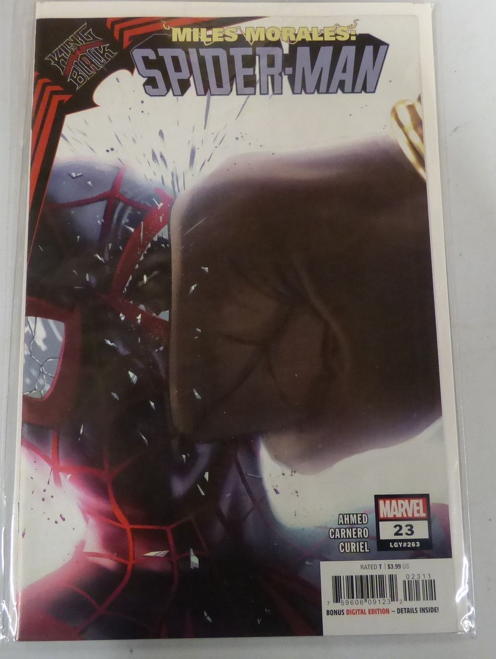Lot 425: Marvel Miles Morales Spider-Man #23 King in Black Comic Book