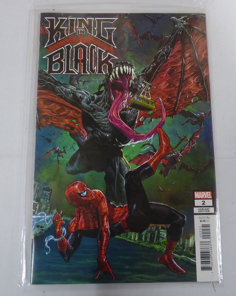 Lot 429: Marvel King in Black #2 Variant Edition Comic Book