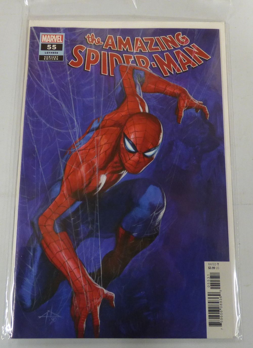 Lot 430: Marvel Amazing Spider-Man #55 Dell'Otto Variant Comic Book