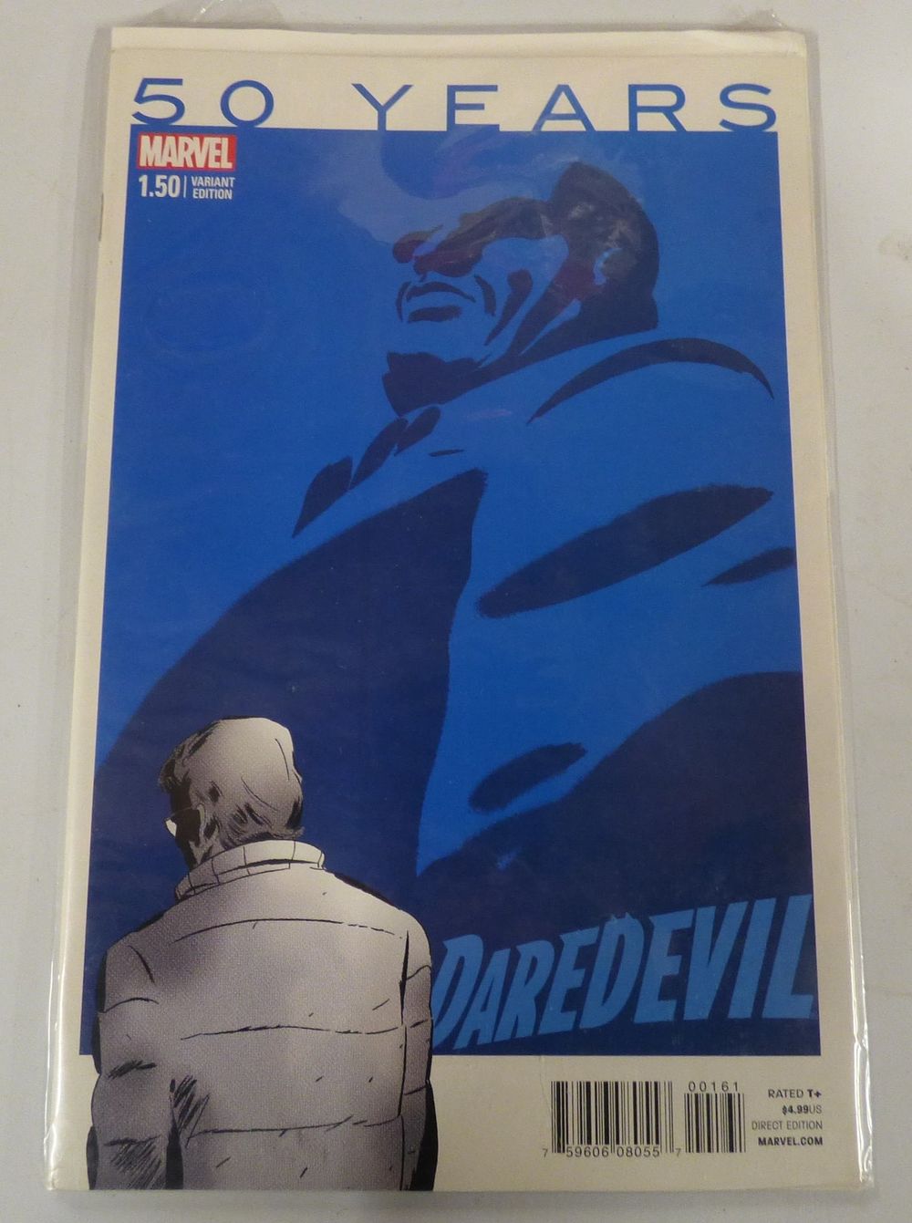 Lot 444: Marvel Daredevil 50 Years 1.50 Variant Edition Comic Book