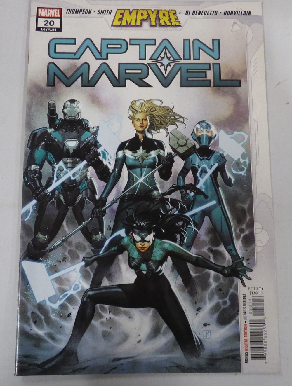 Lot 446: Marvel Captain Marvel #20 Empyre Comic Book