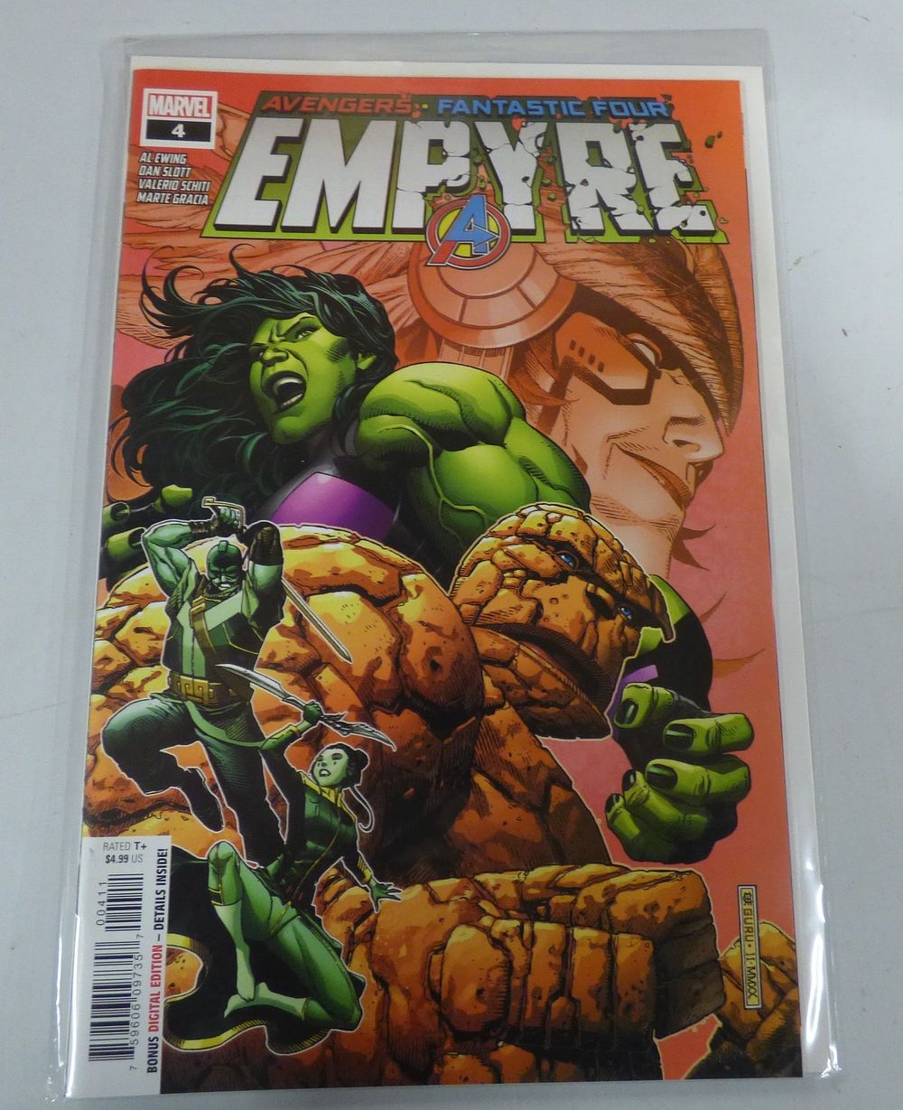 Lot 449: Marvel Comics Avengers Fantastic Four Empyre #4 Comic Book