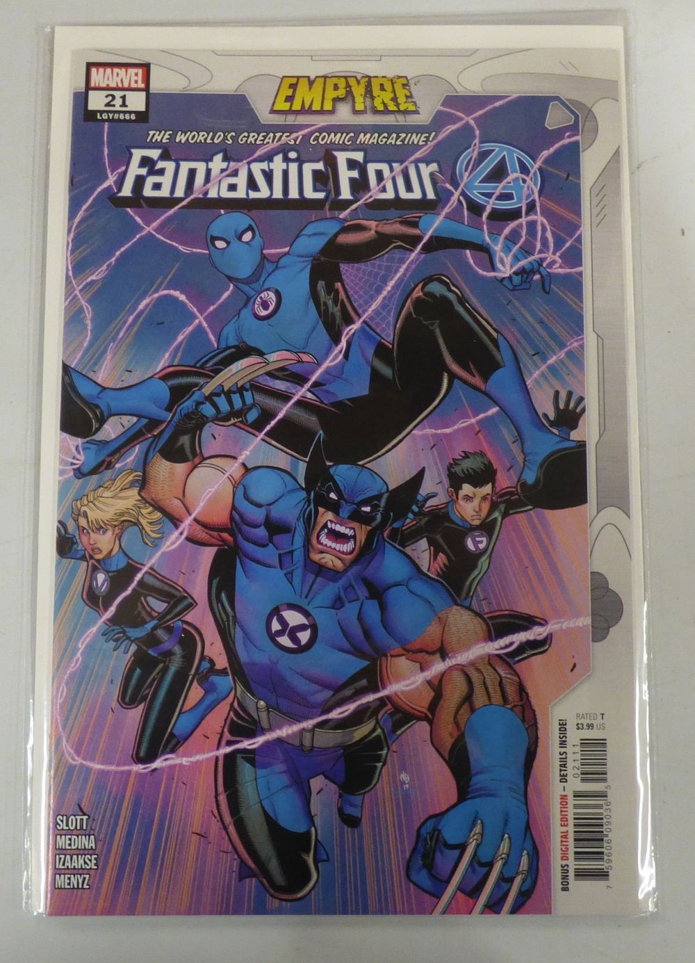 Lot 452: Marvel Fantastic Four #21 Empyre Comic Book