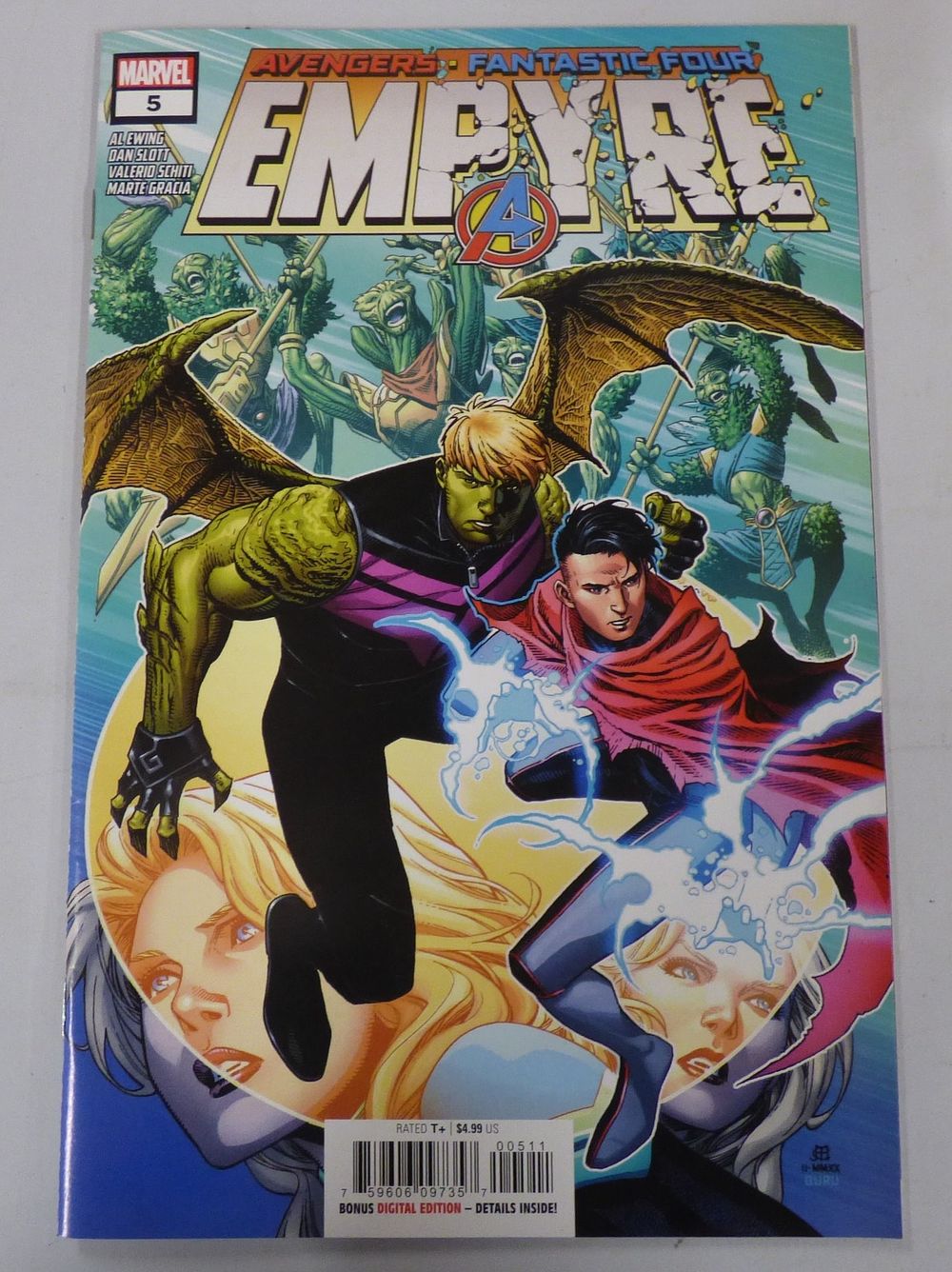Lot 457: One Marvel Avengers Fantastic Four Empyre #5 Comic Book