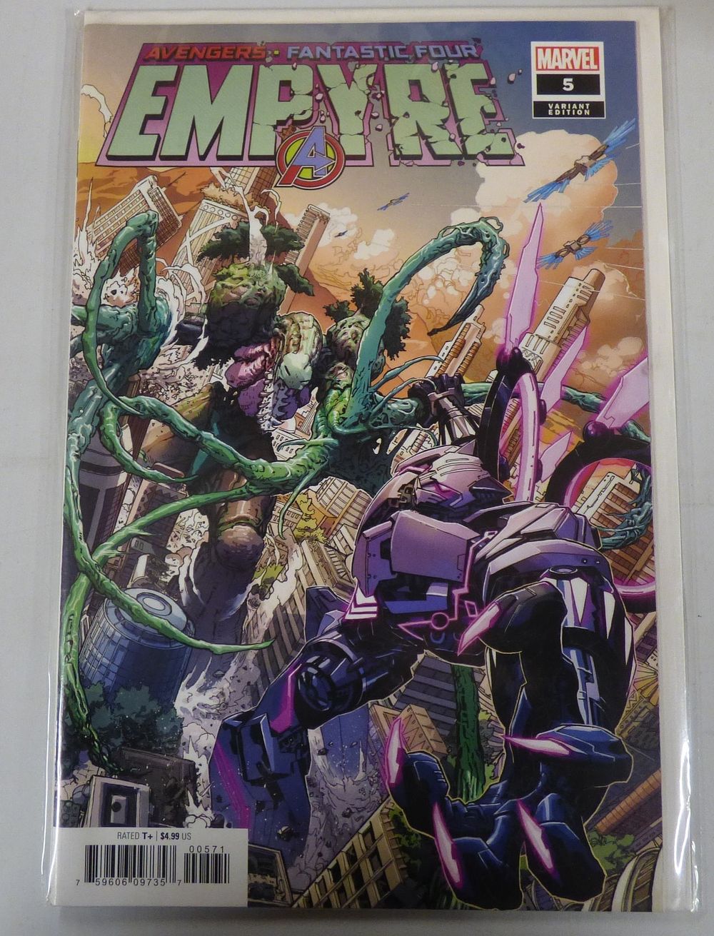 Lot 458: One Marvel Comics Empyre #5 Secret Variant Edition