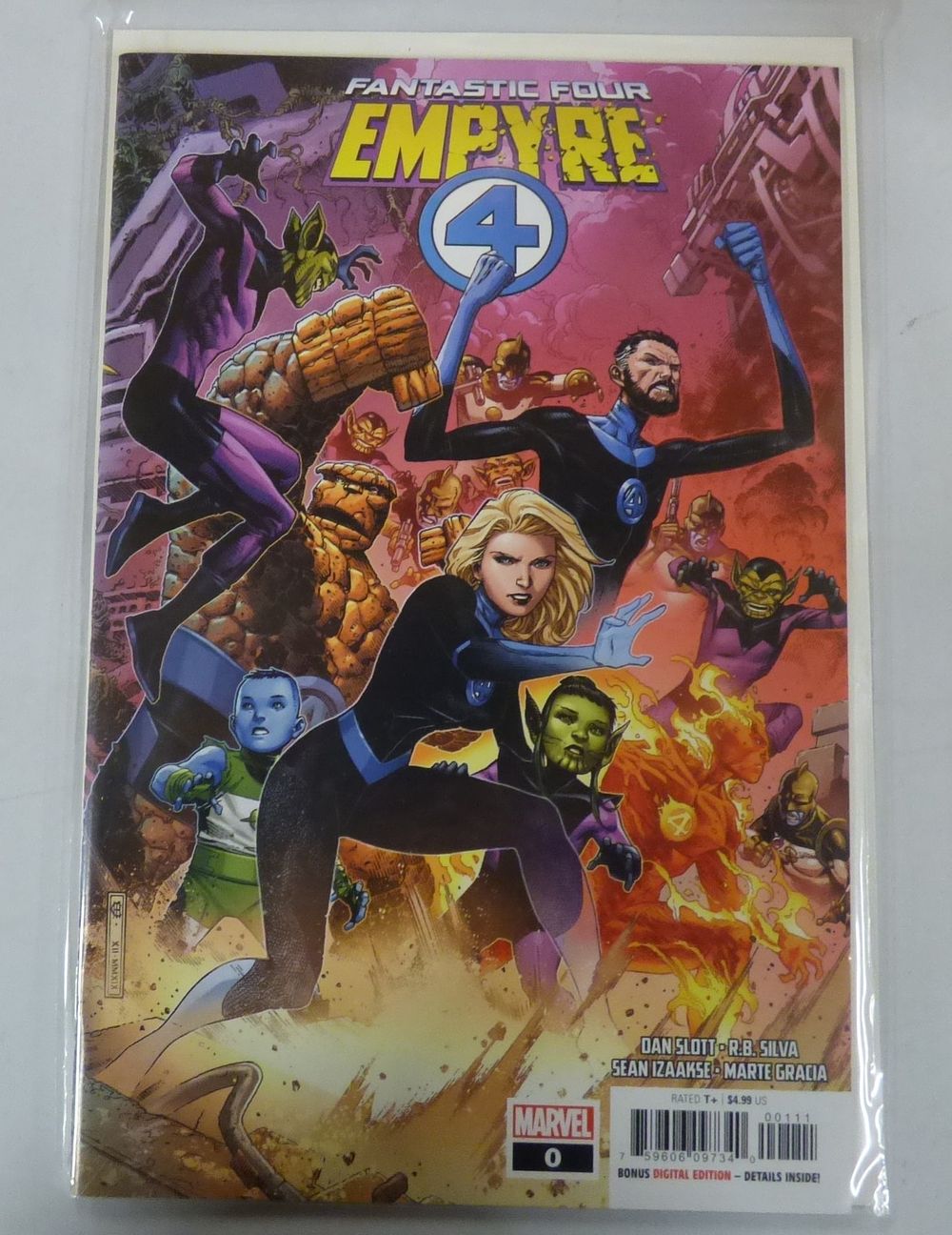 Lot 467: One Marvel Fantastic Four Empyre #4 Comic Book