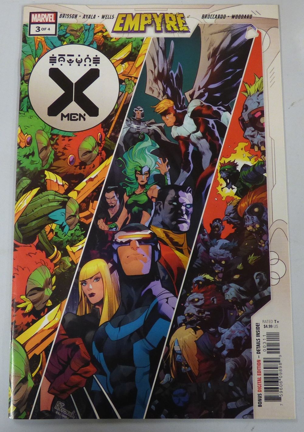 Lot 476: Marvel Empyre: X-Men #3 of 4 Comic Book