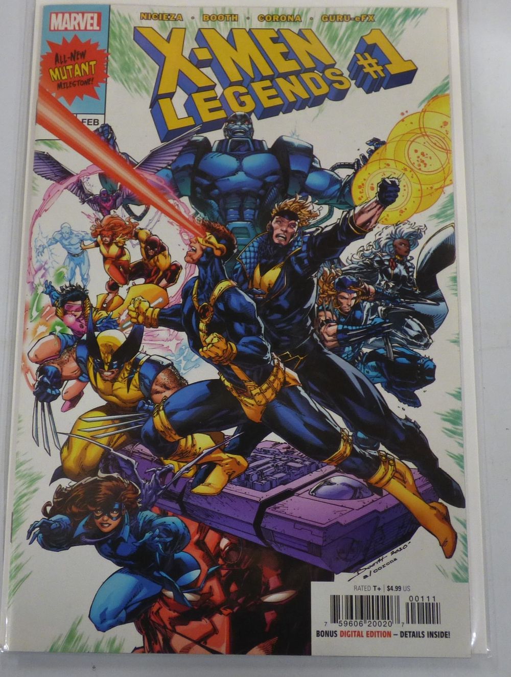Lot 499: Marvel X-Men Legends #1 Comic Book