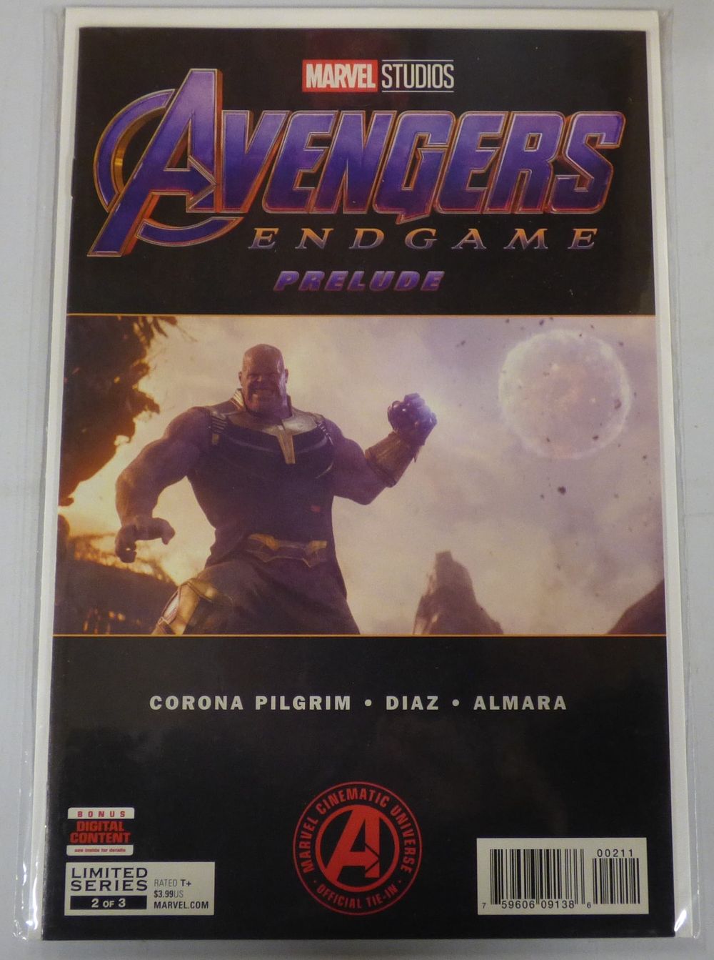Lot 506: Marvel Studios Avengers Endgame Prelude Comic Book #2