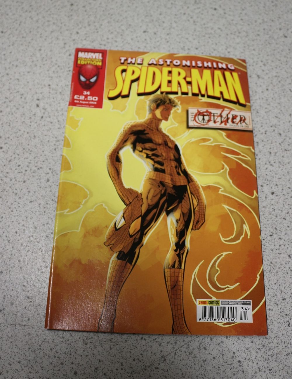 Lot 511: A Marvel Collectors Edition The Astonishing Spider-Man Comic Book
