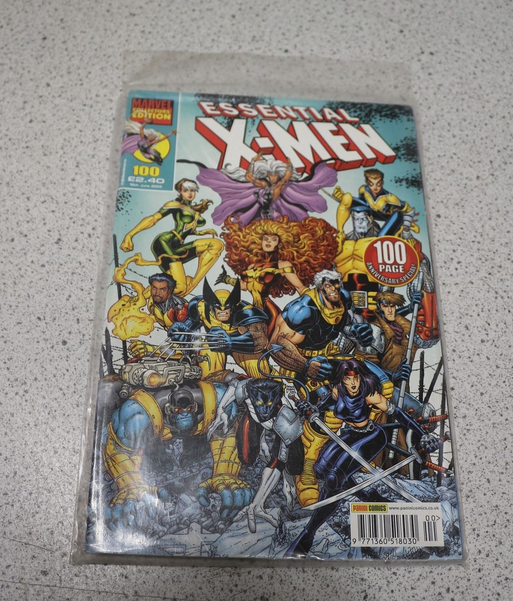 Lot 515: Essential X-Men Issue 100 Marvel Comic Book