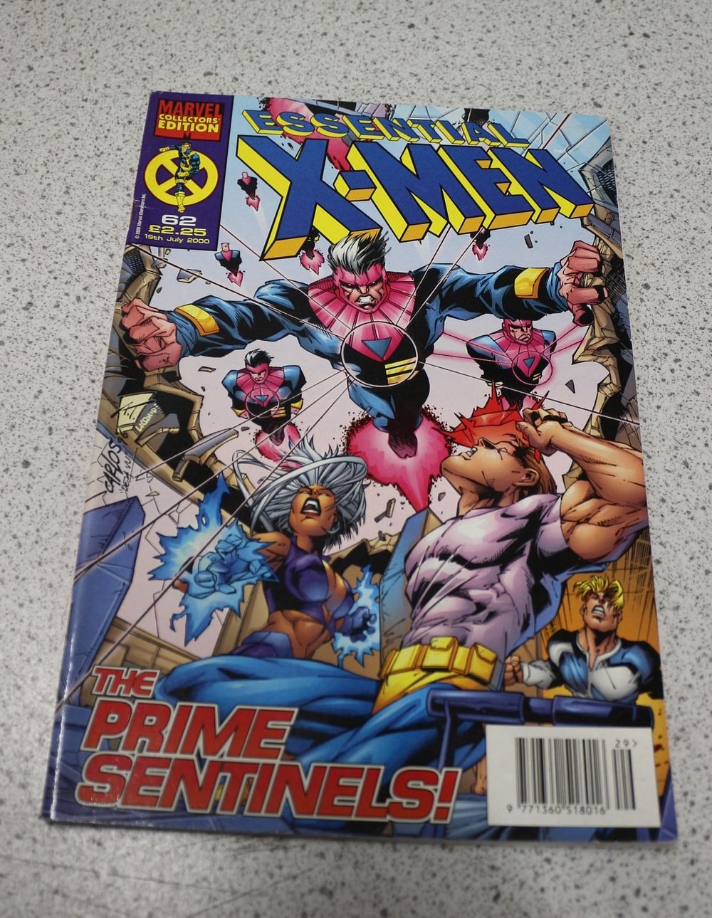 Lot 516: One Marvel Essential X-Men Comic Book Issue 62