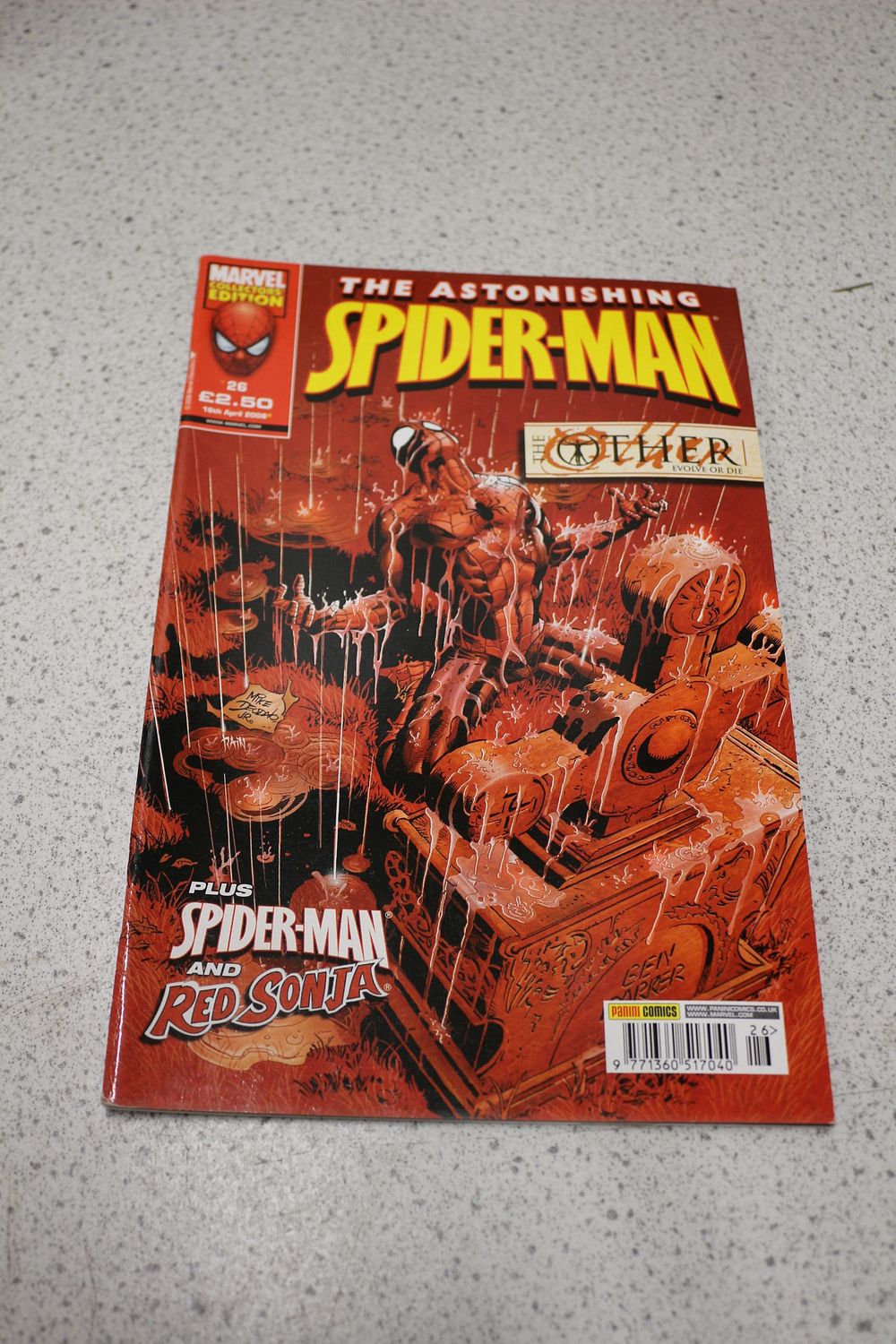 Lot 527: One Marvel Astonishing Spider-Man Comic Book Issue 26
