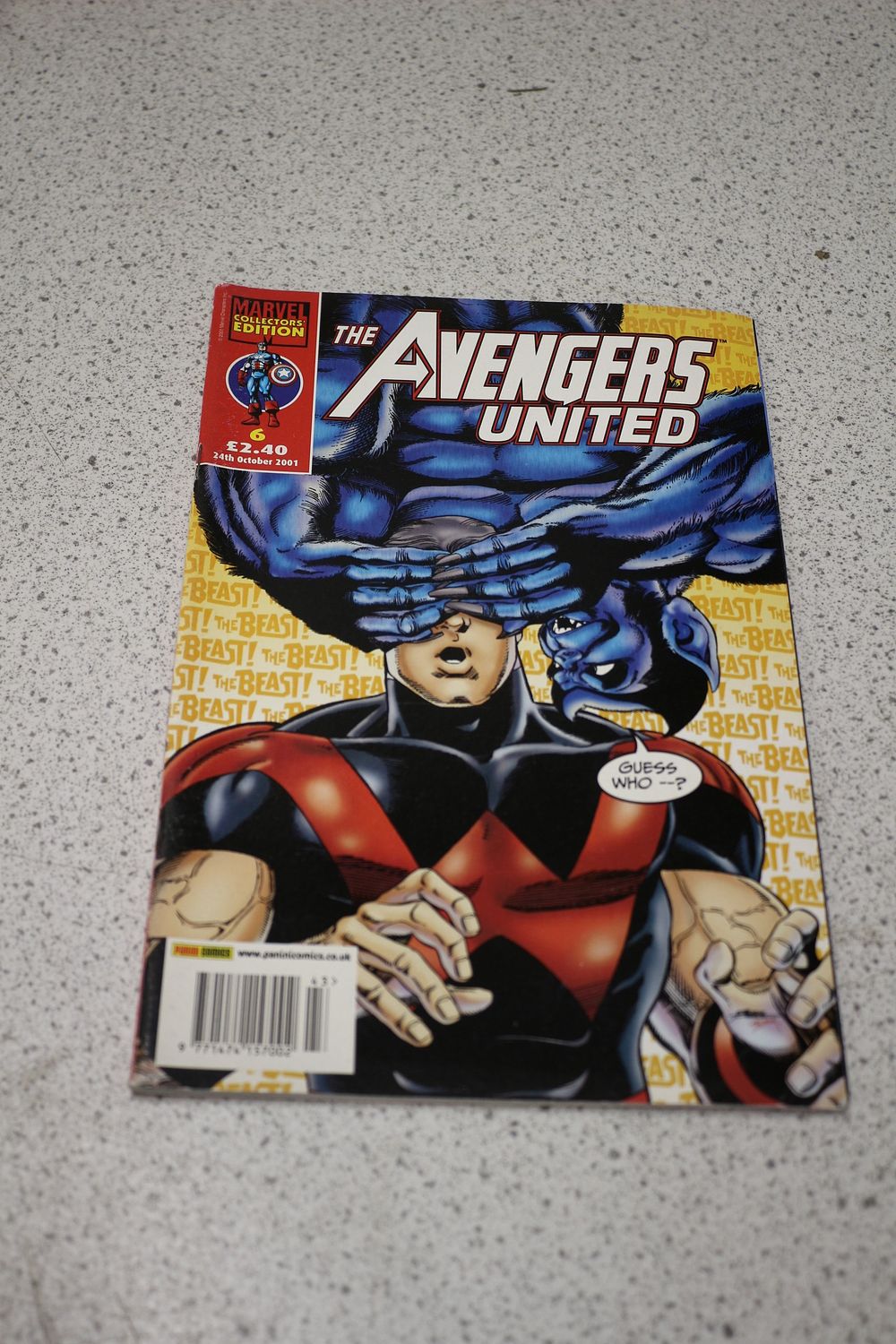 Lot 540: Marvel Collectors' Edition The Avengers United Issue 6 Comic Book