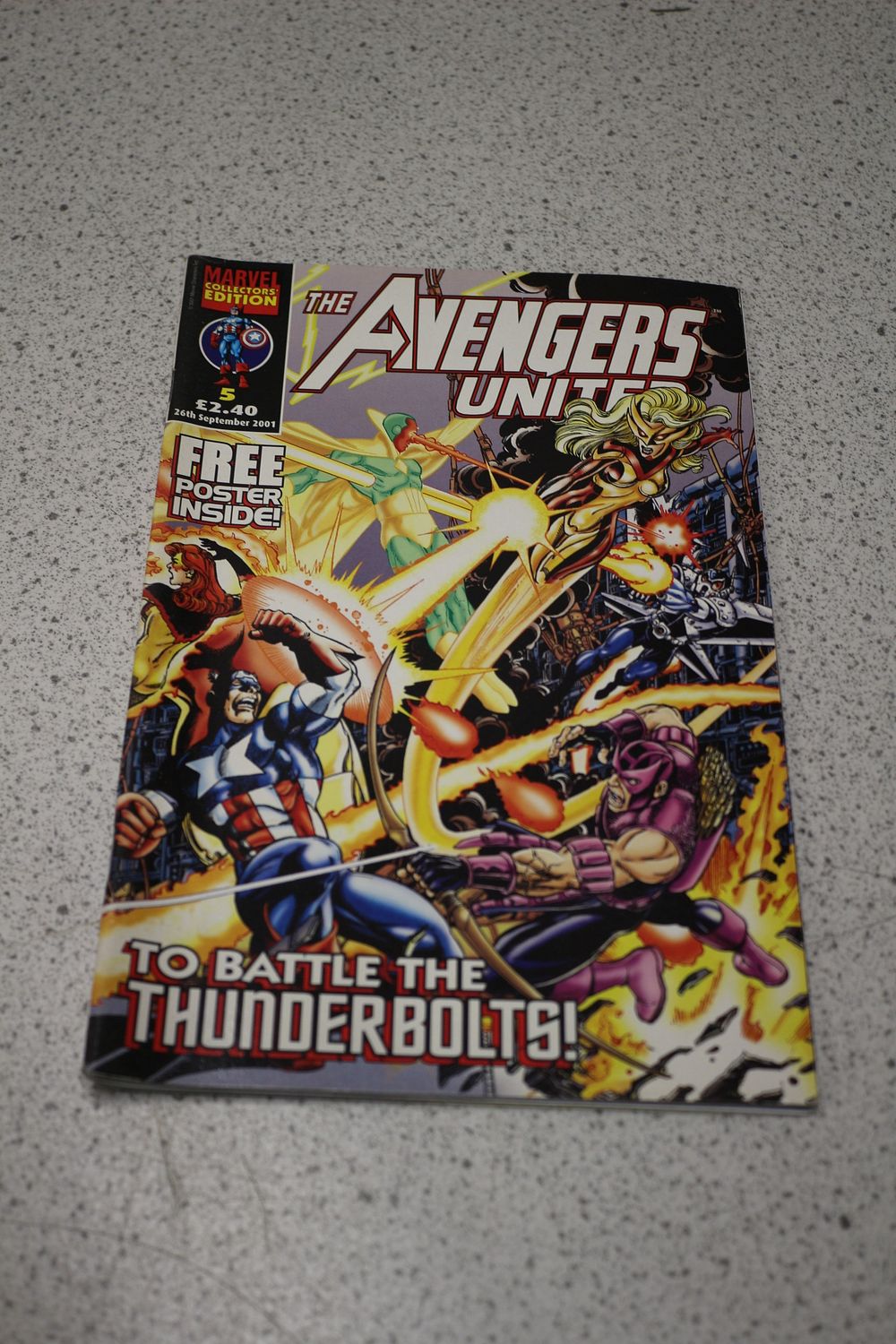 Lot 541: Marvel The Avengers Unite Comic Book Issue 5