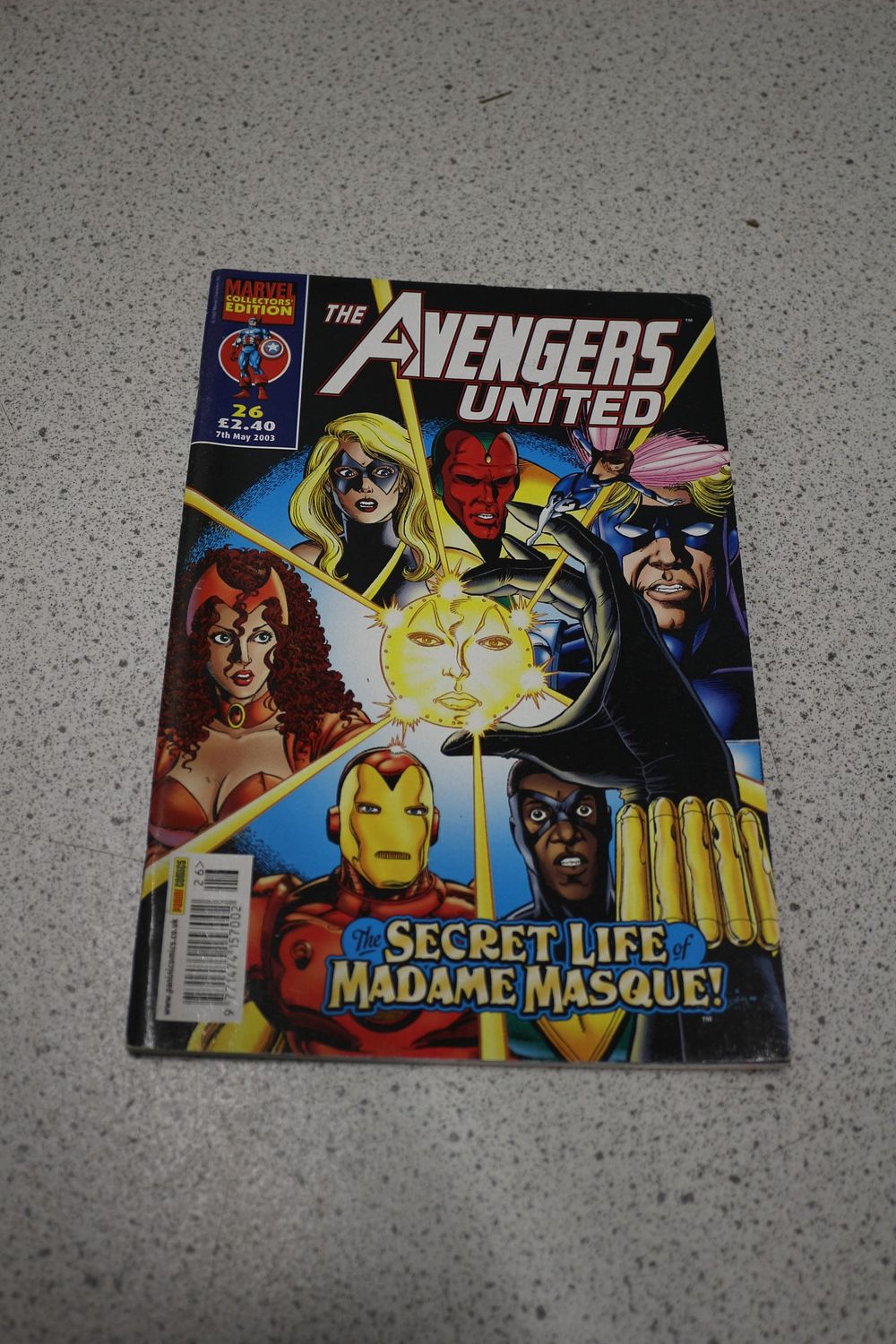 Lot 545: Marvel Collectors' Edition: The Avengers United Comic Book