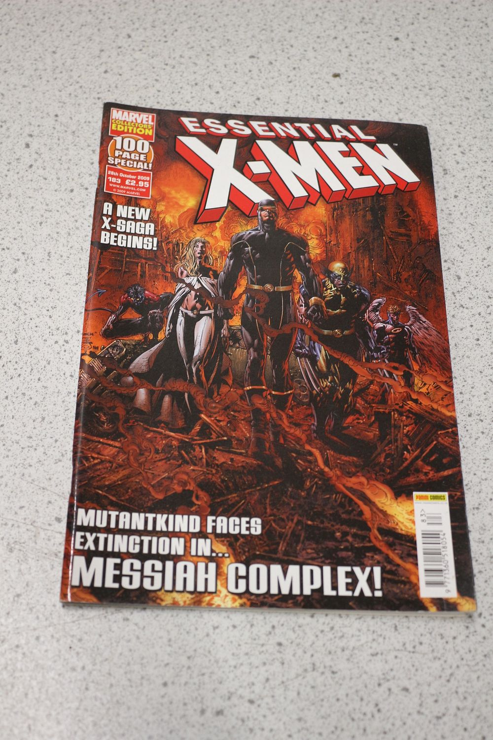Lot 549: Marvel Essential X-Men Messiah Complex Comic Book