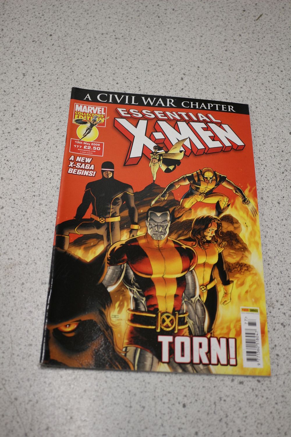 Lot 555: Marvel Essential X-MEN Comic Book, A Civil War Chapter