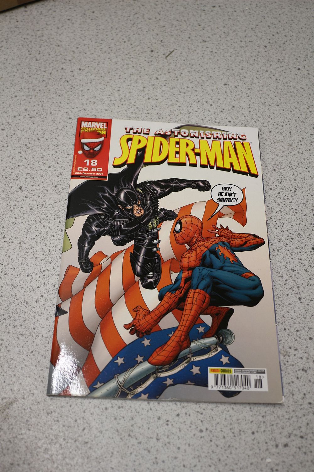 Lot 567: The Astonishing Spider-Man #18 Marvel Panini Comic Book 2007