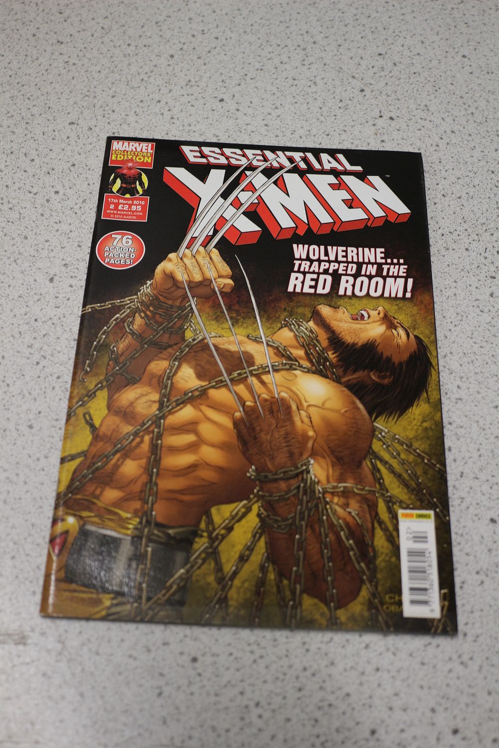 Lot 580: Marvel Essential X-Men Comic Book, Panini Comics 2010