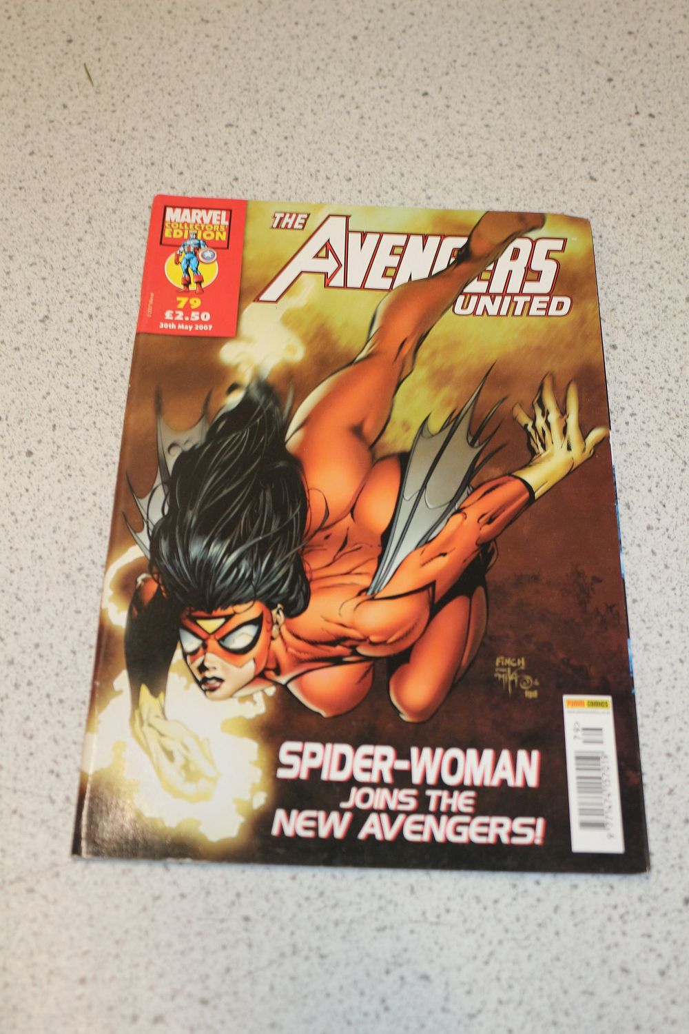 Lot 584: Marvel Collectors Edition The Avengers United Comic Book Issue 79