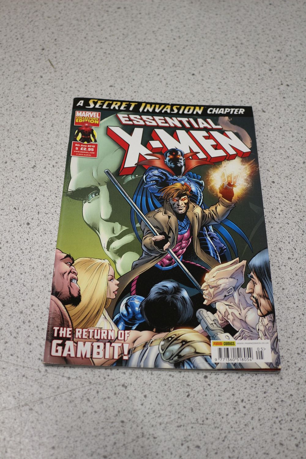 Lot 587: Marvel Essential X-Men: The Return of Gambit Comic Book