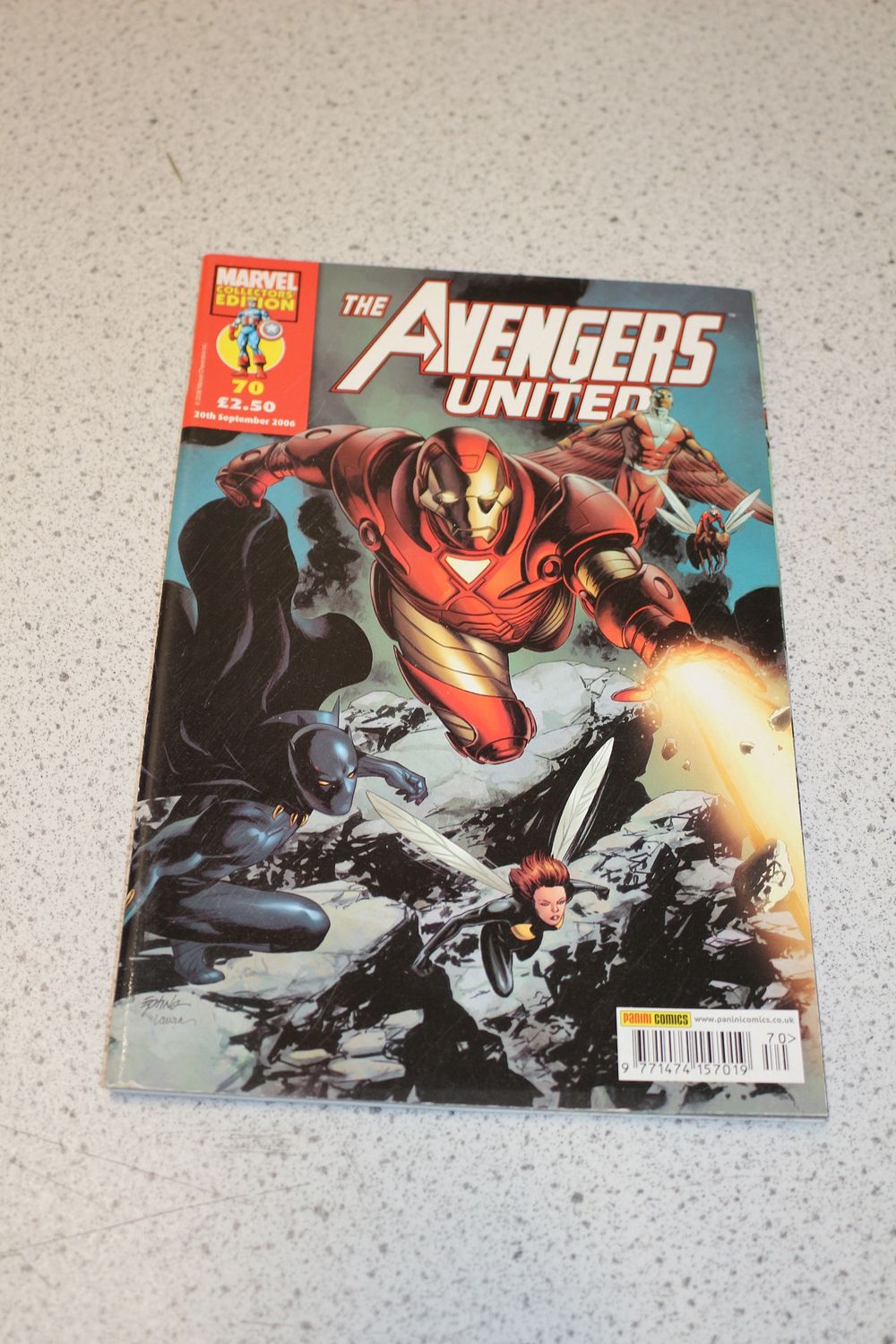 Lot 591: One Marvel The Avengers United Issue 70 Comic Book