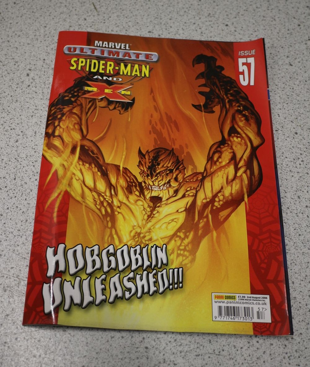 Lot 601: Marvel Ultimate Spider-Man and X-Men Issue 57 Hobgoblin Comic Book