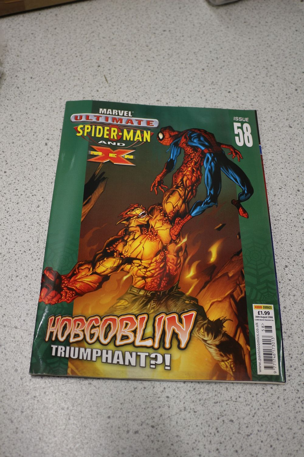 Lot 602: Marvel Ultimate Spider-Man and X-Men Issue 58 Comic Book