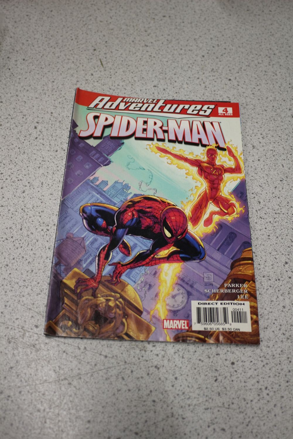 Lot 604: One Marvel Adventures Spider-Man Issue #4 Comic Book