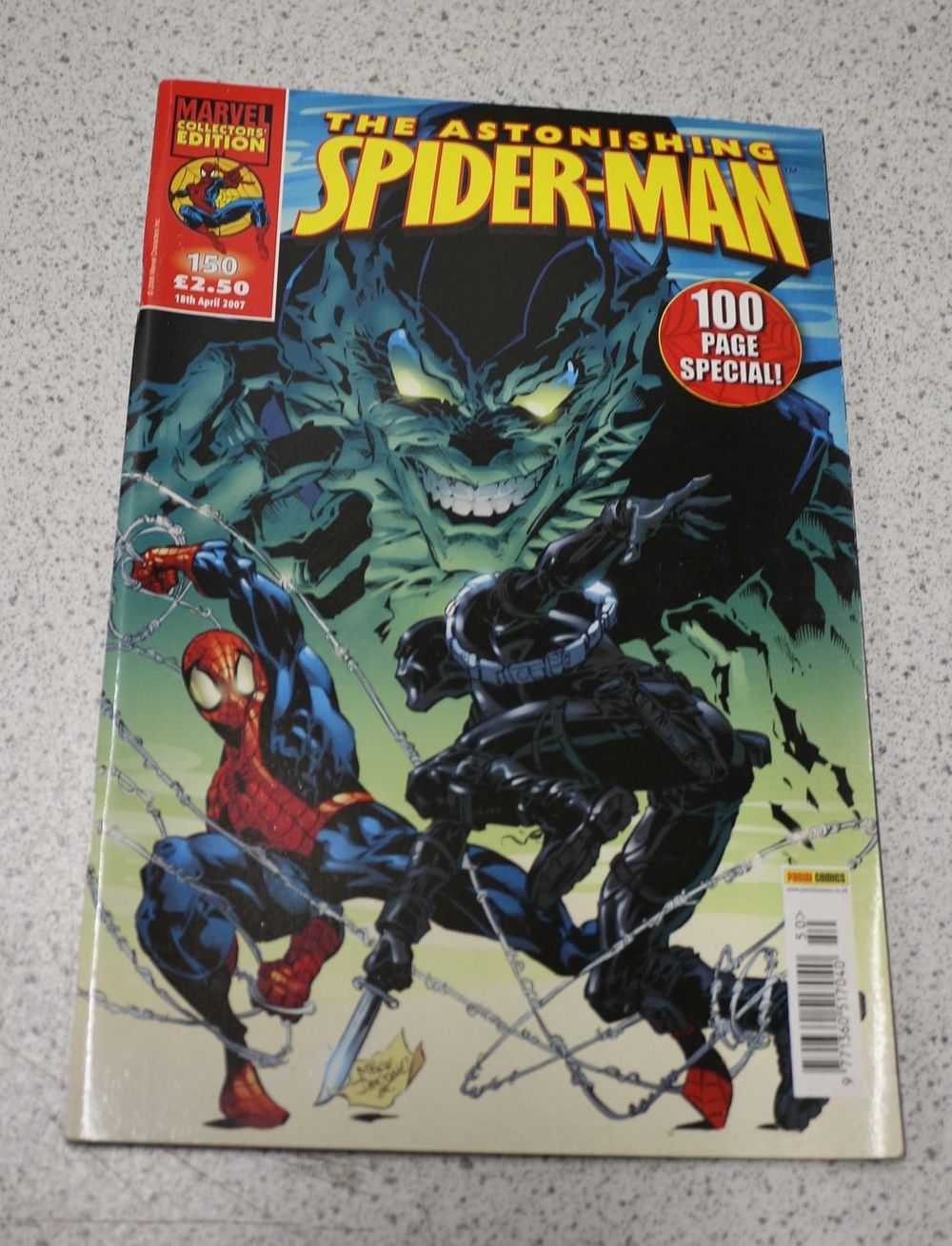 Lot 609: Marvel The Astonishing Spider-Man Collectors' Edition Comic Book 150