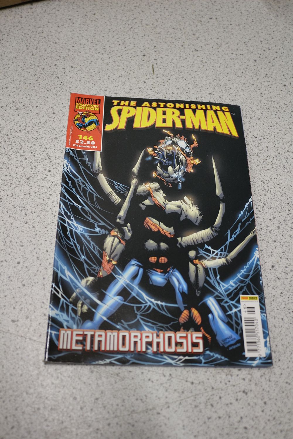 Lot 613: Marvel Collectors' Edition Astonishing Spider-Man Metamorphosis Comic
