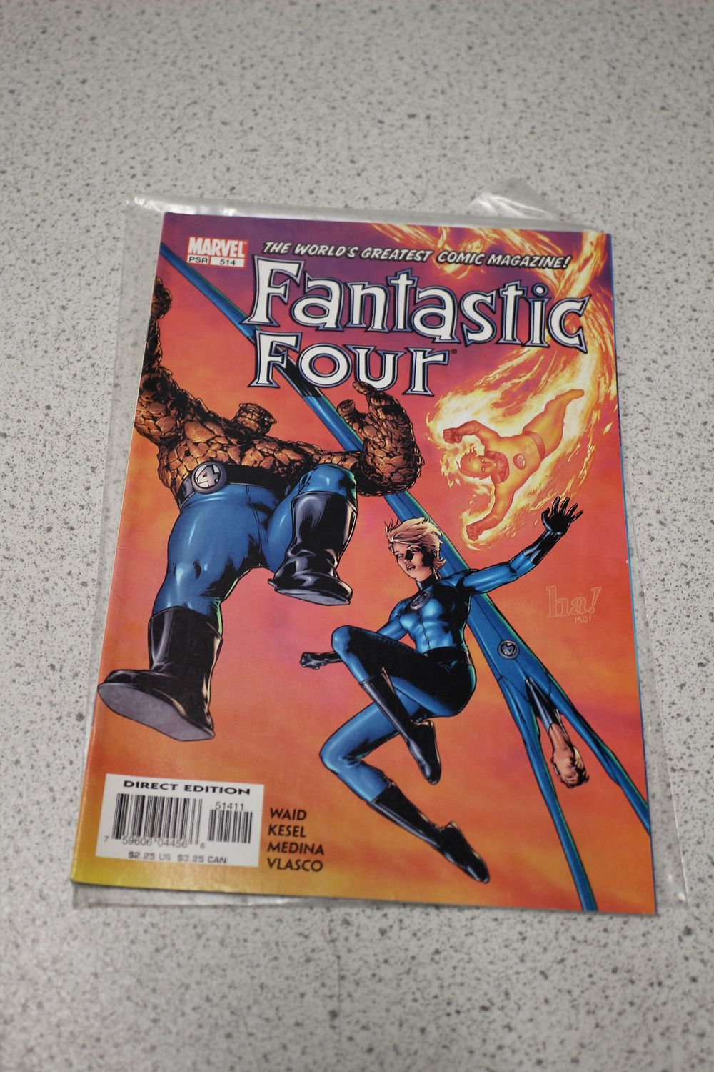 Lot 641: Marvel Fantastic Four Comic Book, Issue #514