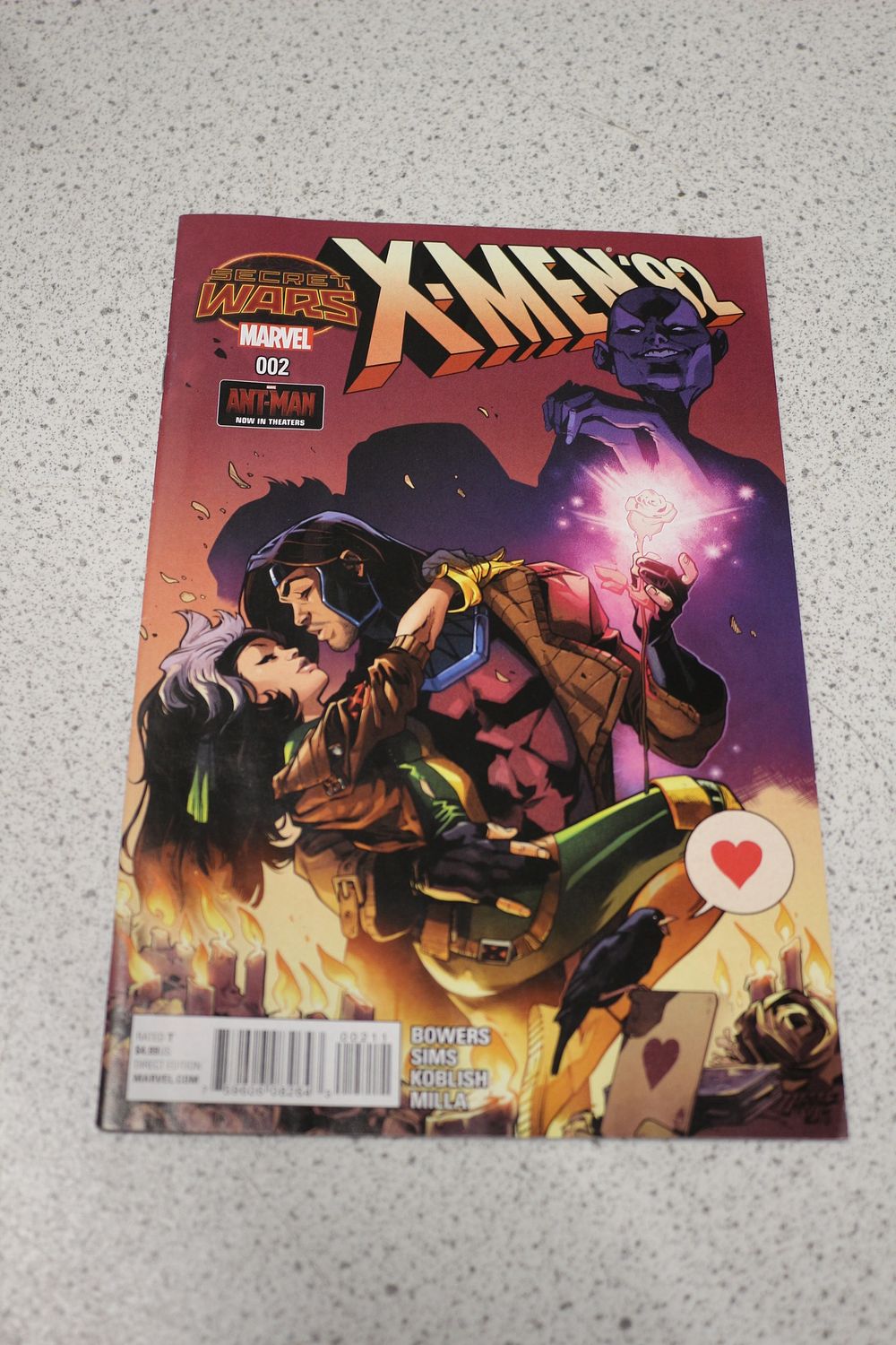 Lot 642: Marvel Secret Wars X-Men '92 Comic Book Issue 002