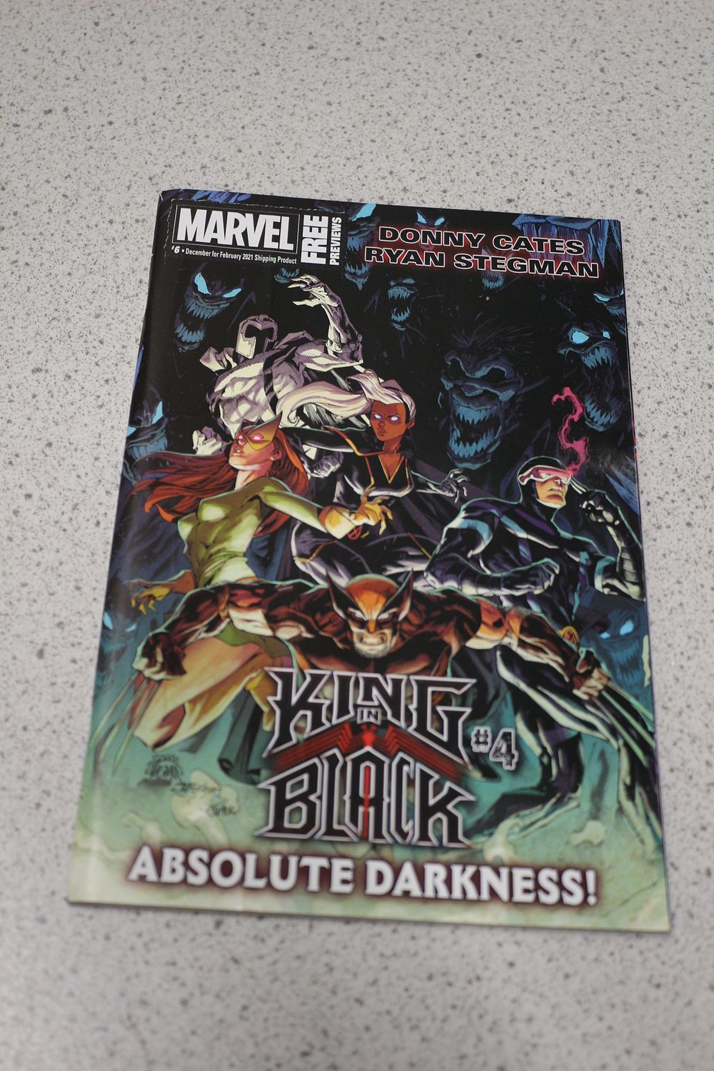Lot 651: Marvel King in Black #4 Free Previews Comic Book