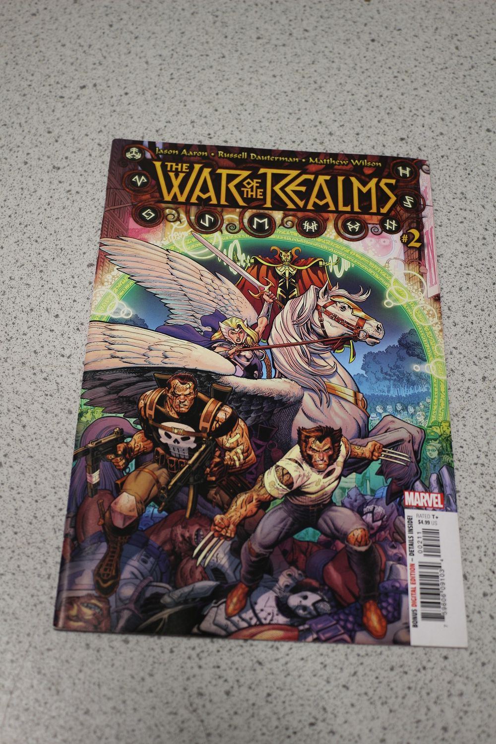 Lot 654: One MARVEL The War of the Realms #2 Comic Book