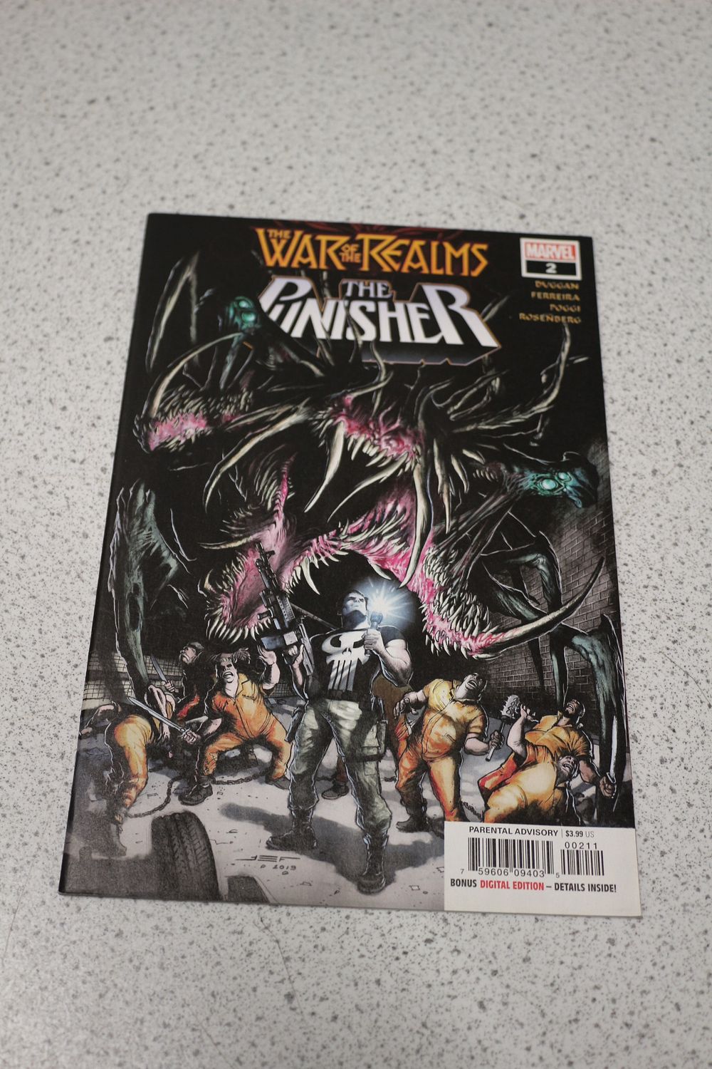 Lot 656: Marvel Comics War of the Realms: The Punisher #2 Comic Book